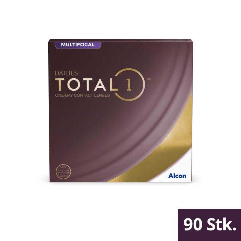Dailies Total 1 Multifocal | 90er Box | Addition LO(MAX ADD+1,25)