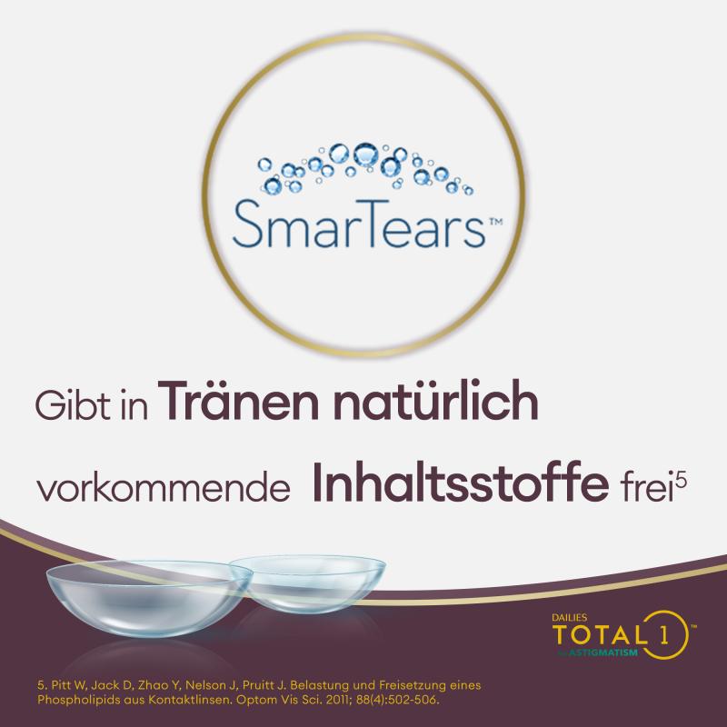 DAILIES TOTAL1&reg; for Astigmatism | 90er Box