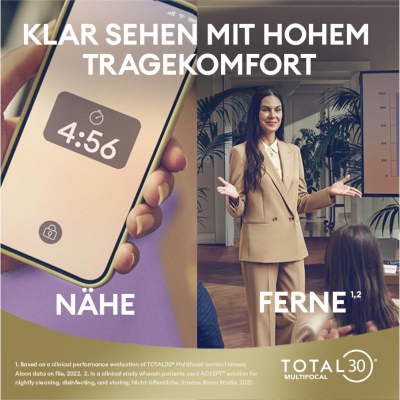 Total30 Multifocal | 6er Box | Addition LO(MAX ADD+1,25)