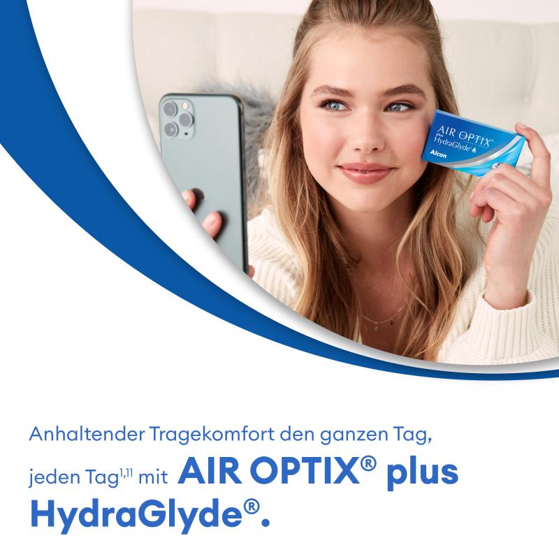 Air Optix Plus mit HydraGlyde | 6er Box