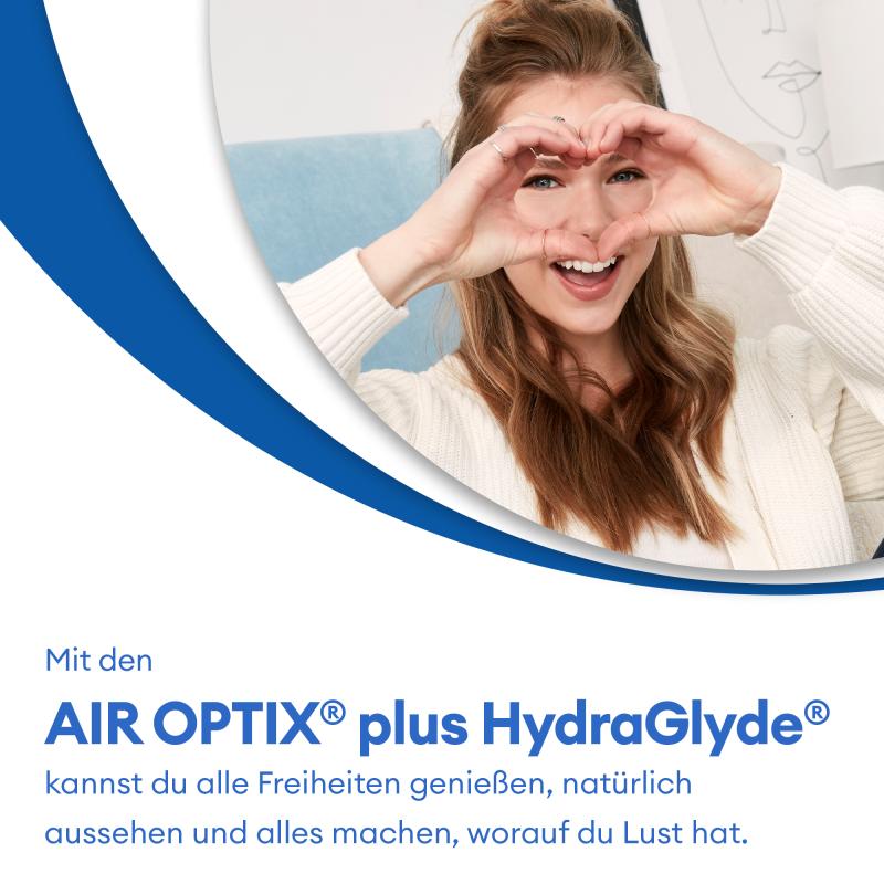 Air Optix Plus mit HydraGlyde | 6er Box