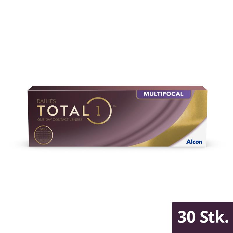 Dailies Total 1 Multifocal | 30er Box | Addition MED(MAX ADD+2,00)