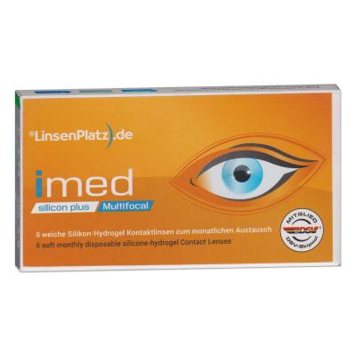 Linsenplatz imed silicon plus Multifocal | 6er Box | ADD +1,00