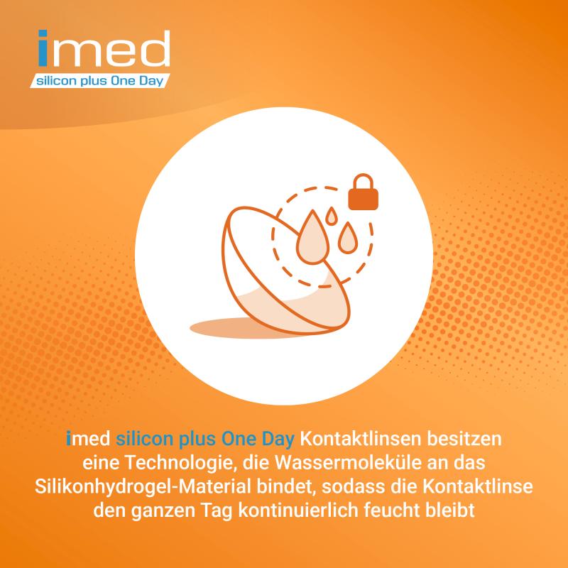 LinsenPlatz &bull; imed silicon plus One Day | 30er Box