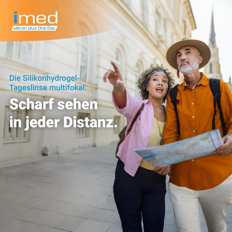 imed silicon plus One Day Multifokal | 30er Box | Addition HI(MAX ADD+2,50 bis +3,00)