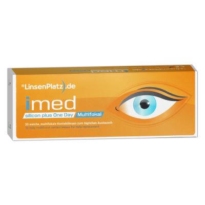 imed silicon plus One Day Multifokal | 30er Box | Addition LO(MAX ADD+2,25)