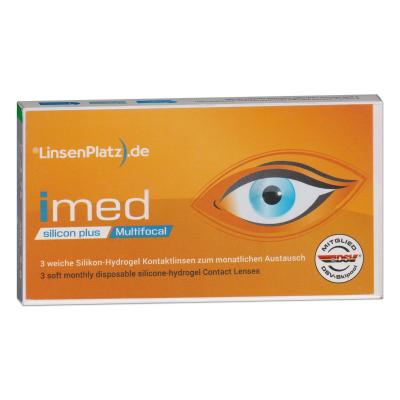 Linsenplatz imed silicon plus Multifocal | 3er Box | ADD +1,00
