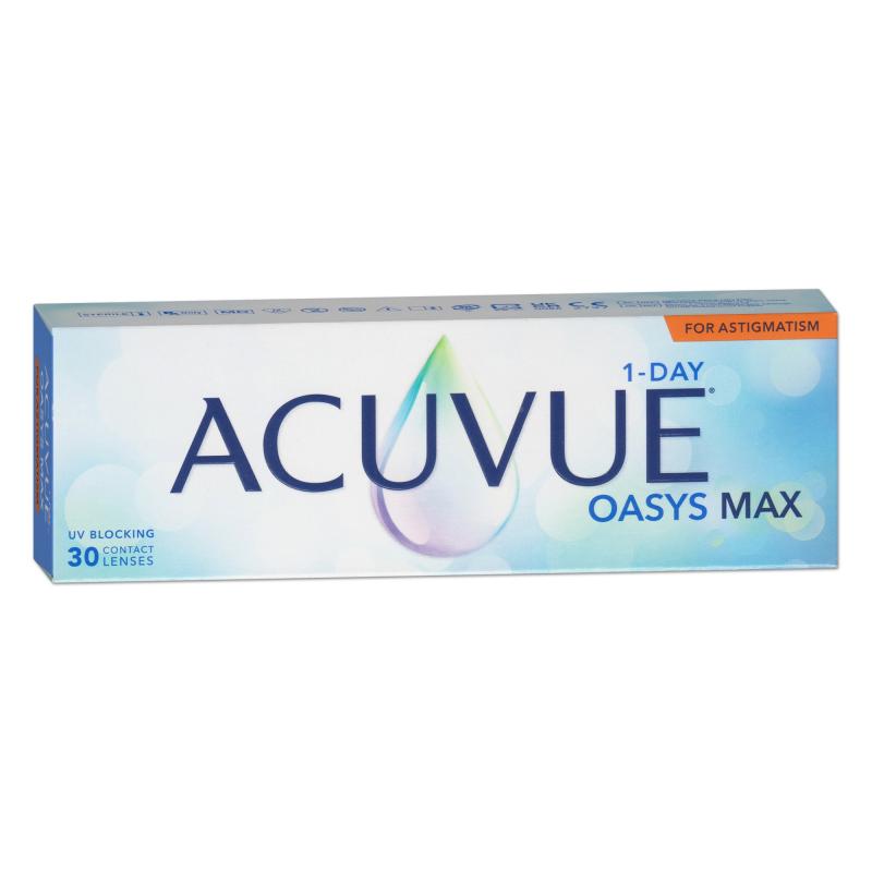 Acuvue Oasys MAX 1-Day  for ASTIGMATISM | 30er Box