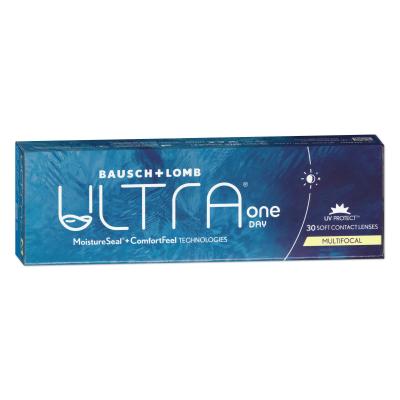 Bausch+Lomb ULTRA ONE DAY multifokal | 30er Box | Addition HI(MAX ADD+2,50)