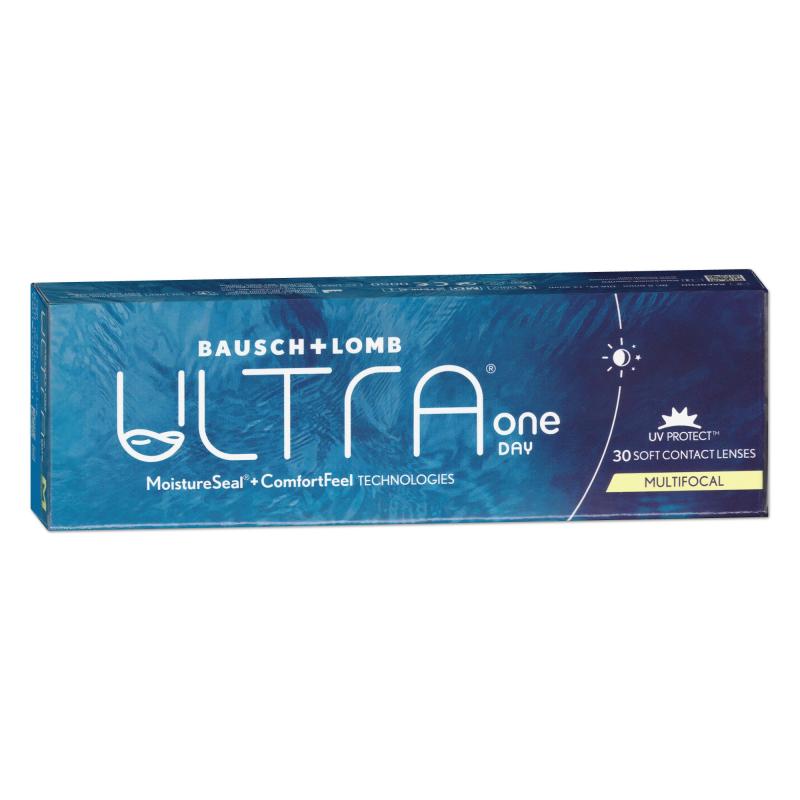 Bausch+Lomb ULTRA ONE DAY multifokal | 30er Box | Addition HI(MAX ADD+2,50)