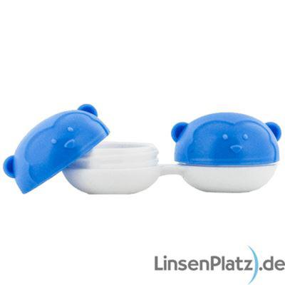 Kontaktlinsenbeh&auml;lter Affe blau
